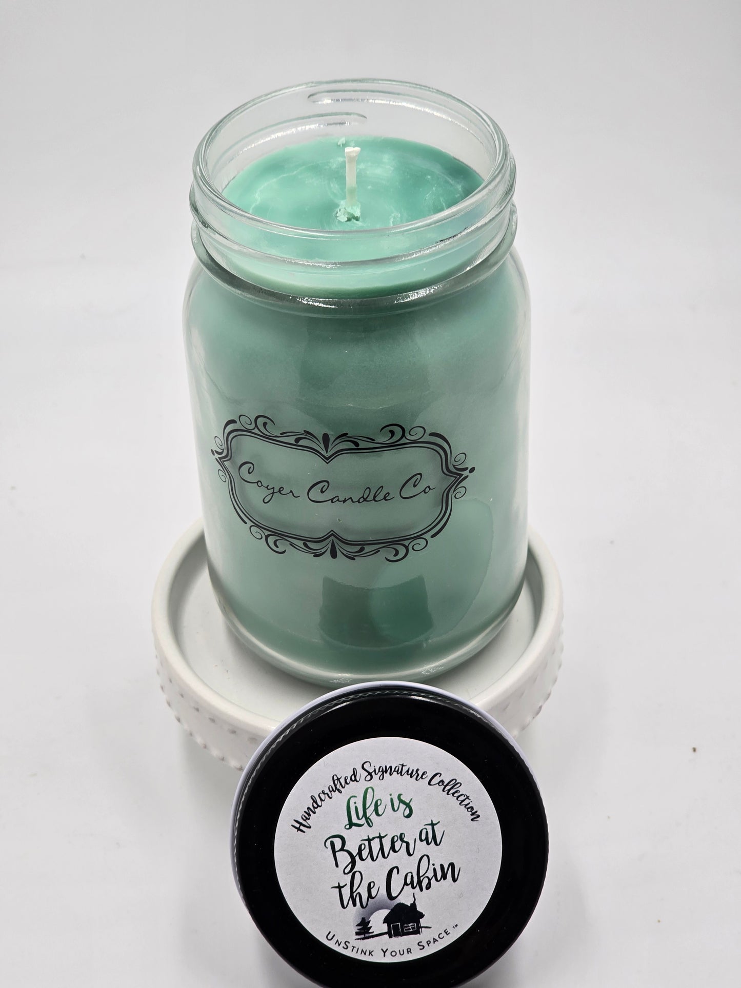 Coyer Candle: Life is better at the Cabin